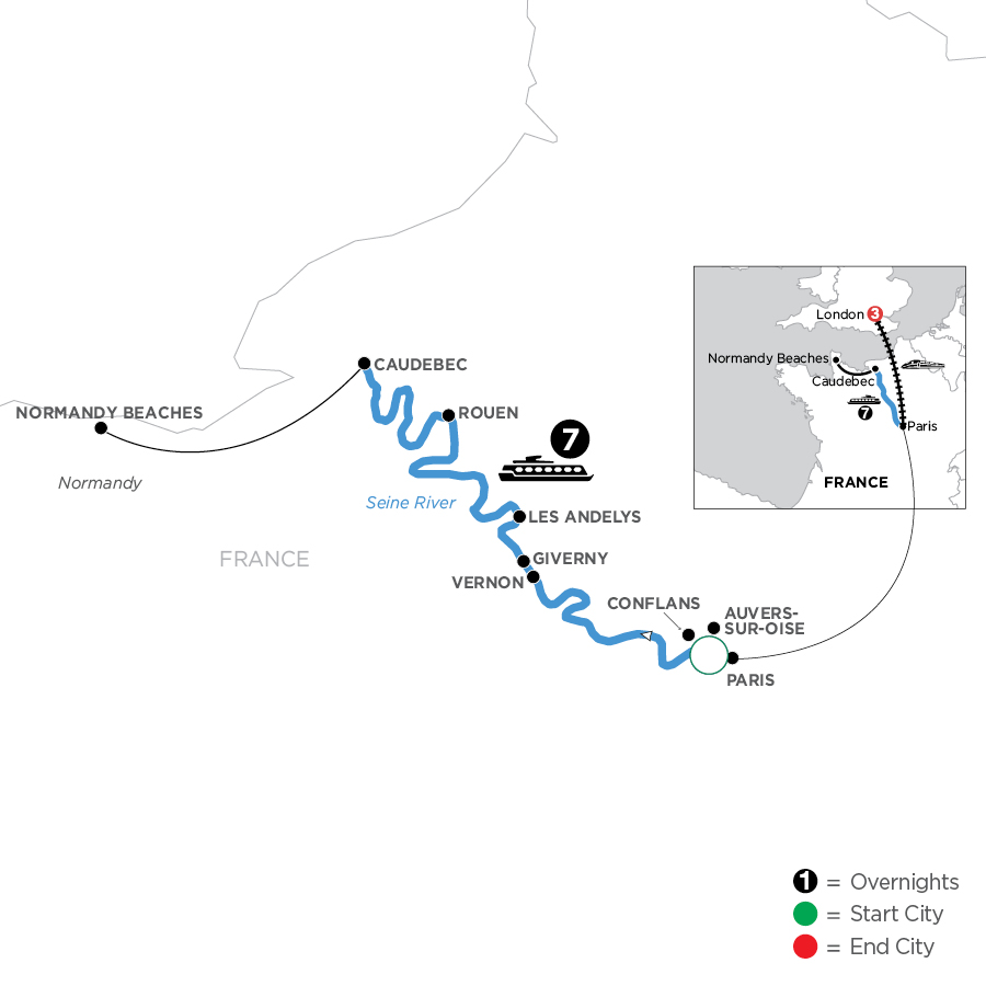 Paris, France (Embarkation) - Day 1